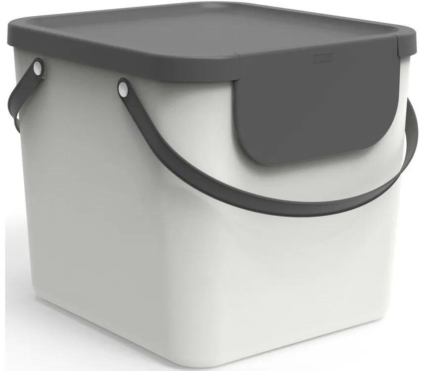 ALBULA box 50 l systém na triedenie odpadu - biely
