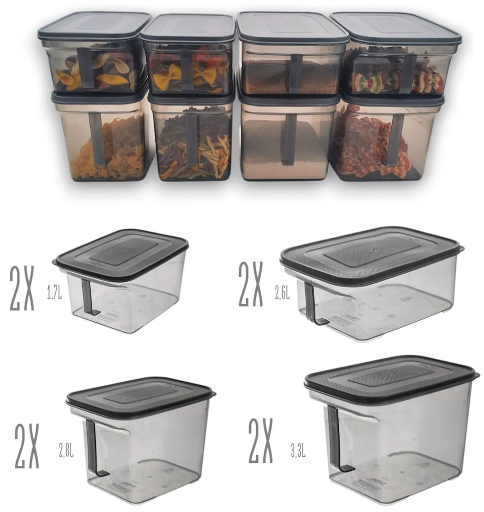 Orion Sada 8 ks dóz Matrix, 2x1,7l+ 2x2,6l + 2x2,8 l+ 2x3,3l