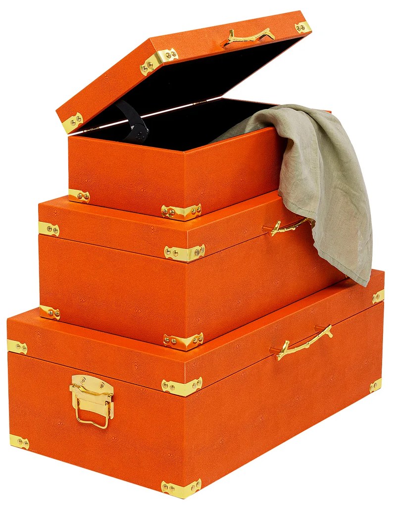 Noah set boxov oranžový