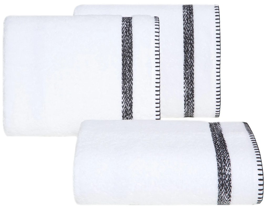 BAVLNENÝ UTERÁK VIERA 50X90 CM BIELA