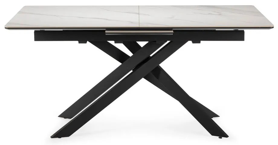 Rozkladací jedálenský stôl s prídavnou doskou s keramickou doskou 89,5x160 cm Belma – Marckeric