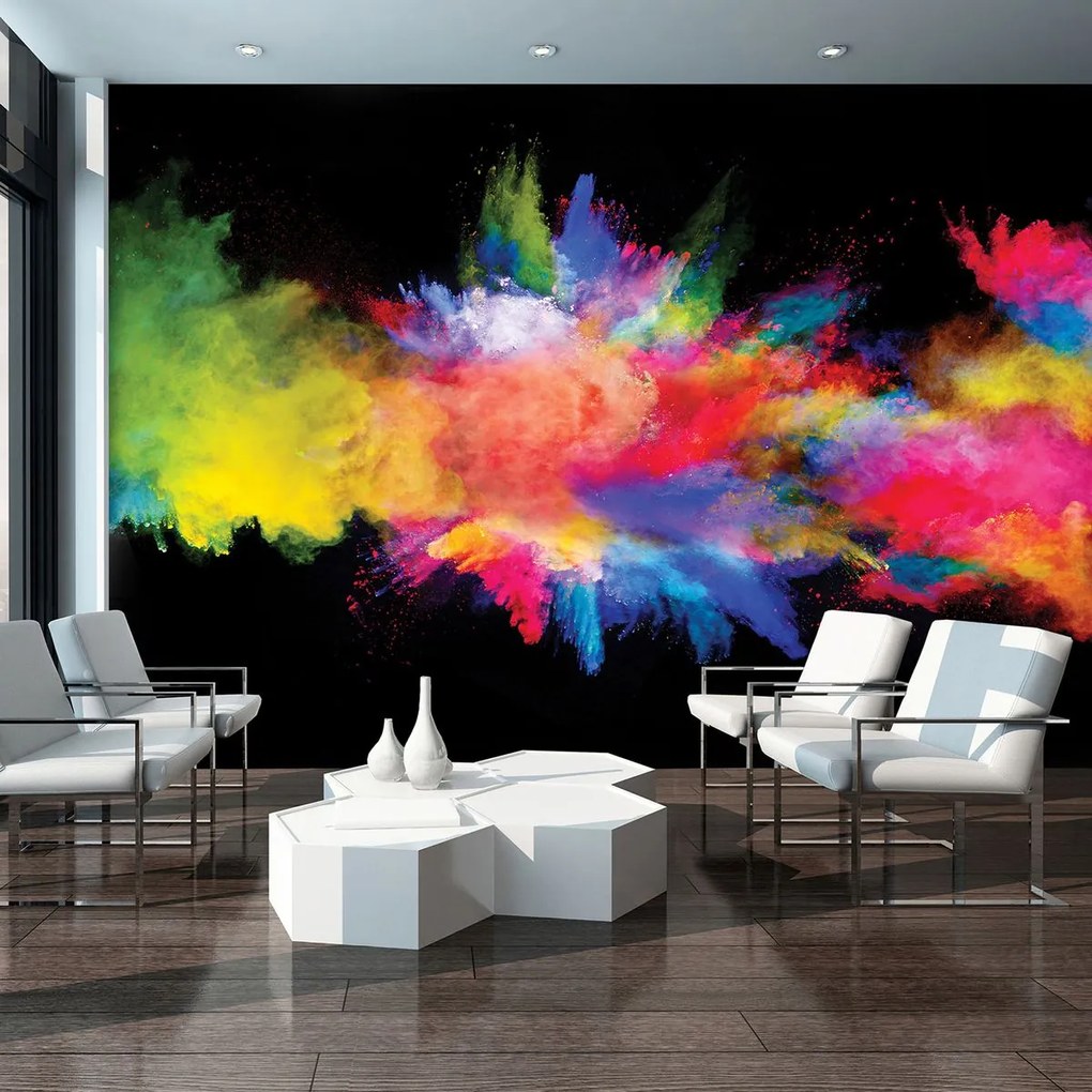 Fototapeta - Farebná prášková explózia (152,5x104 cm)