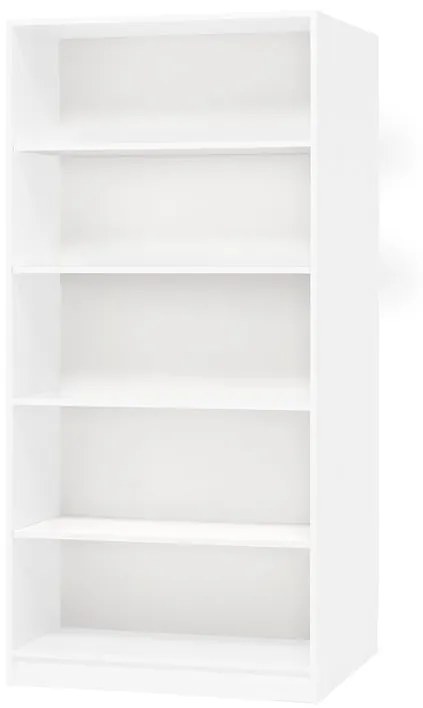 Knižnica THEO, 2100x1000x580 mm, biela