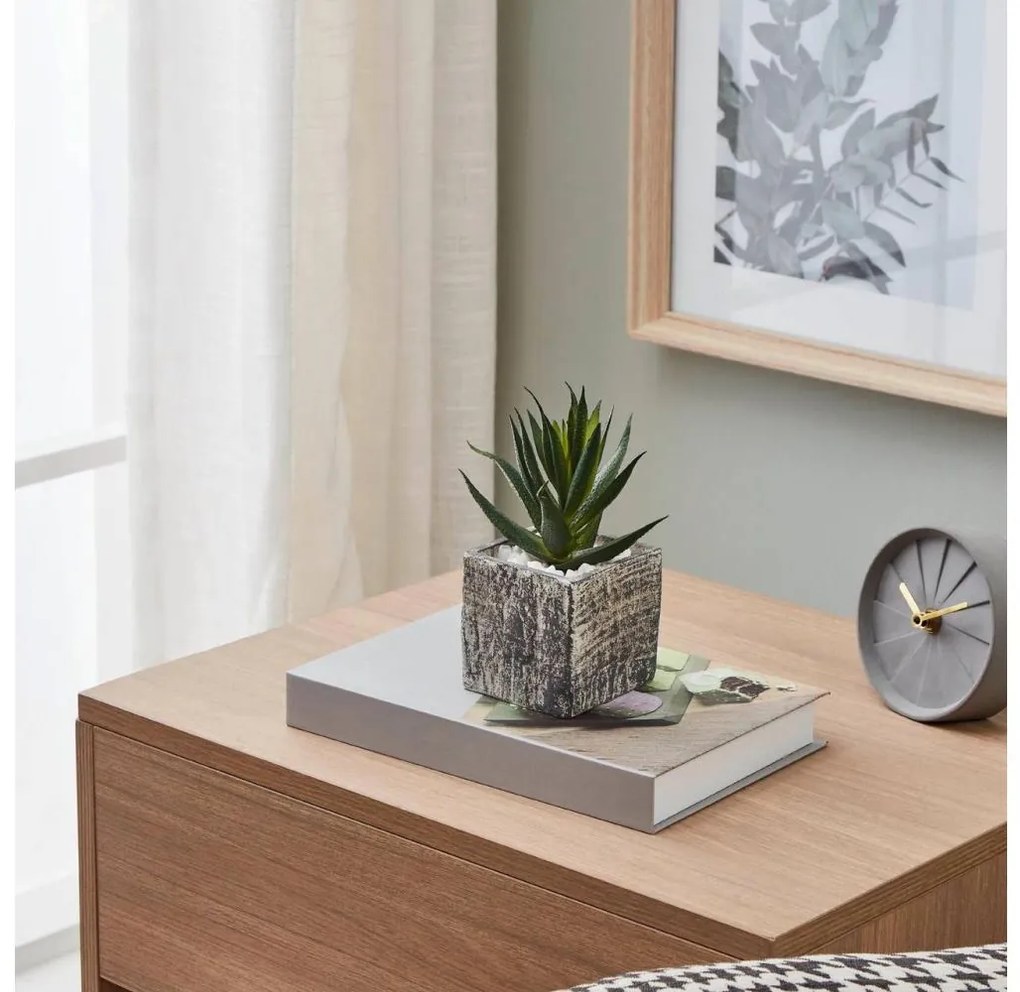 Eglo 428008 - Umelá rastlina v kvetináči CHITOSE 13x9,5 cm sukulent 428008