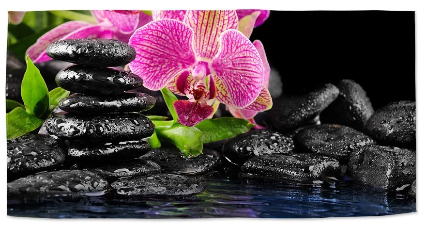 Sablio Uterák Orchidea na kameňoch - 70x140 cm