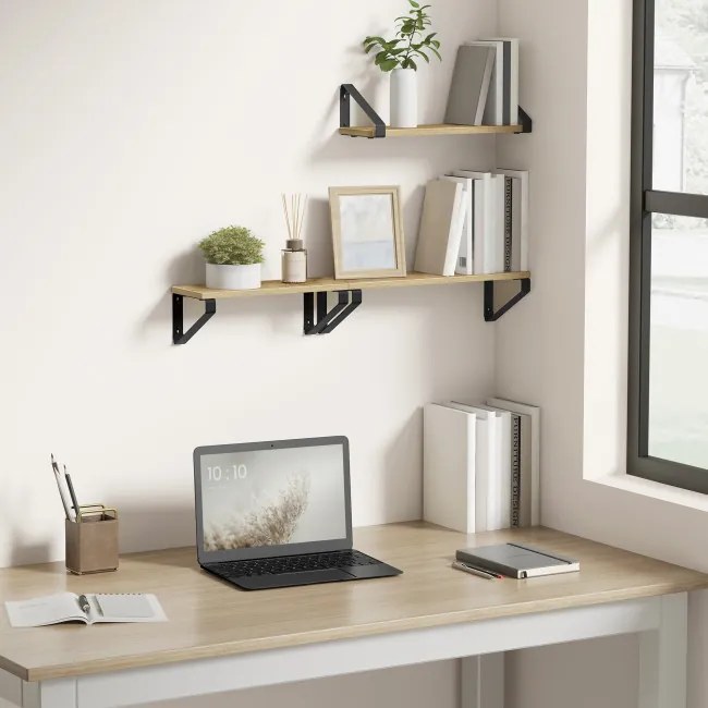 Sada troch nástenných políc LWS033B88