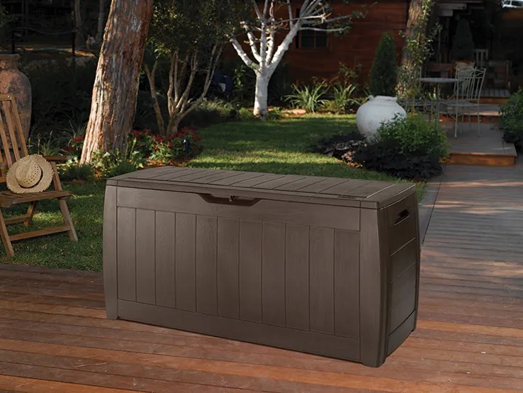 Keter HOLLYWOOD úložný box - 270L hnedý
