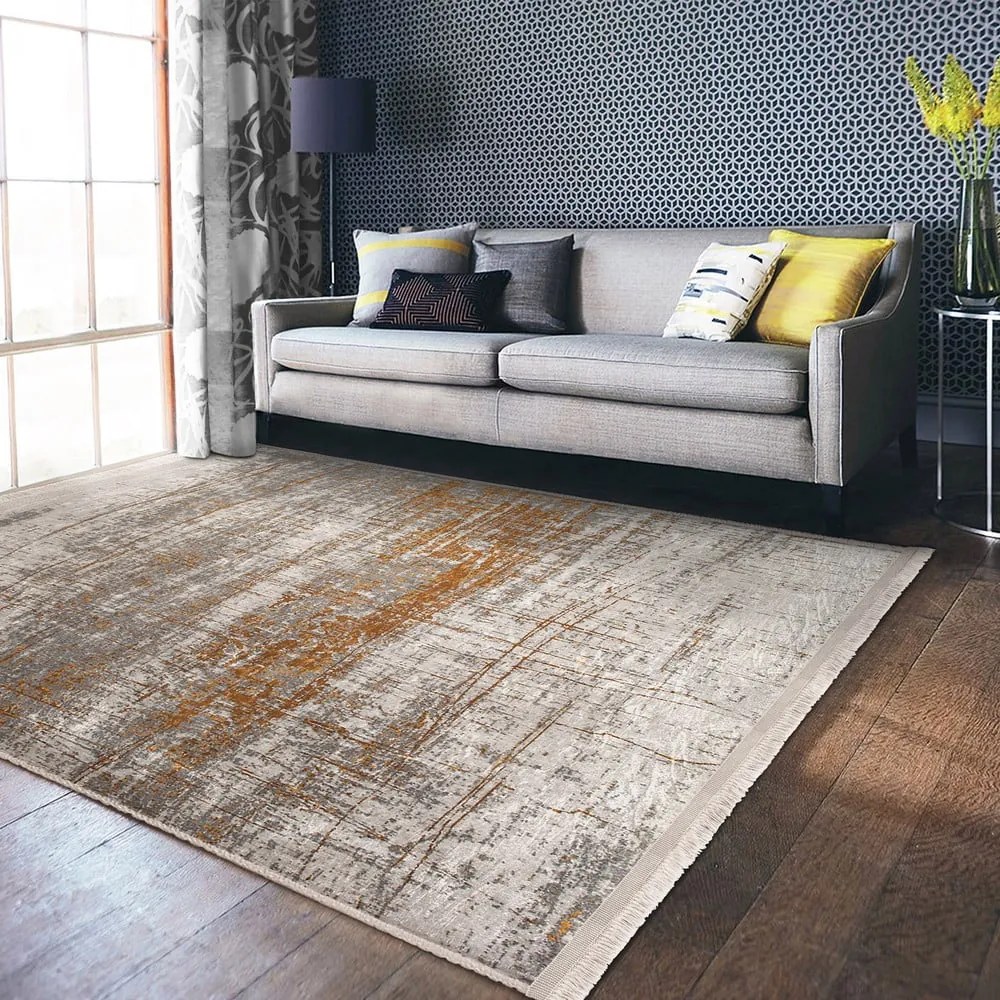 Béžový koberec behúň 80x200 cm - Mila Home