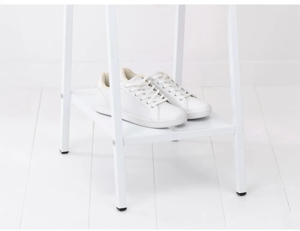 Biely oceľový stojan na oblečenie Linn – Brabantia
