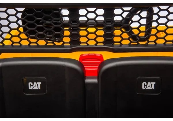 Elektrické autíčko CAT 60W/7500 mAh žltá/čierna + DO
