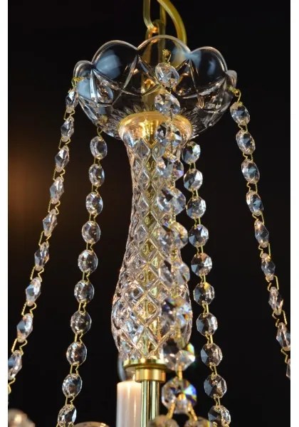 Wranovsky JWZ109052100 - Krištáľový luster na reťazi BALANCE 5xE14/40W/230V