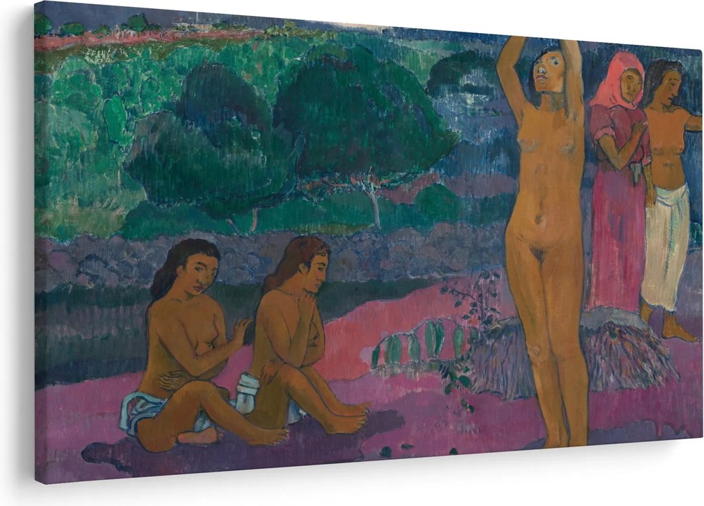 Obraz - Paul Gauguin, The Invocation, reprodukcia (90x60 cm)