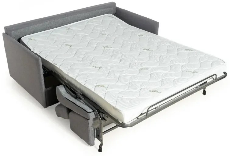 Pohovka na každodenné spanie TAVOLA MINI rozkladacia, modrá (penelope 27)