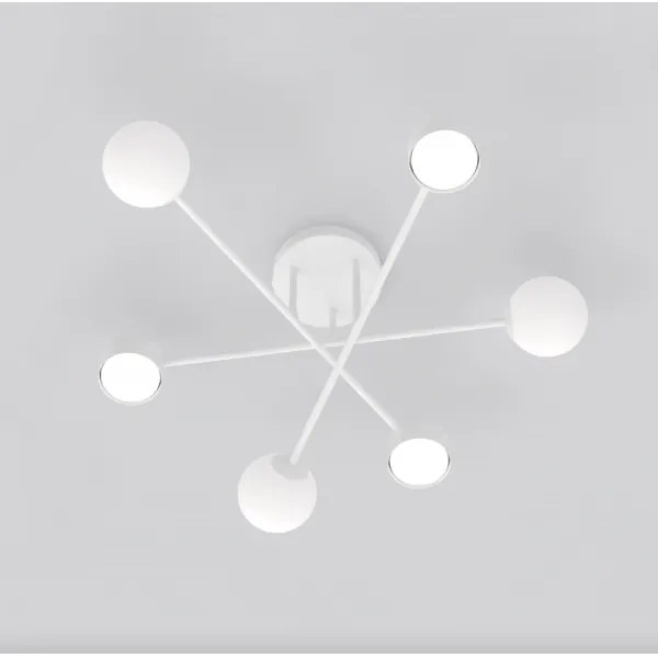 Prisadený luster HOLON 3xG9/8W/230V + 3xGX53/12W biela