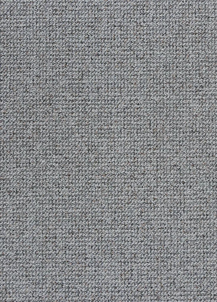 Koberce Breno Metrážny koberec RE-TWEED 90, šíře role 400 cm, sivá, viacfarebná