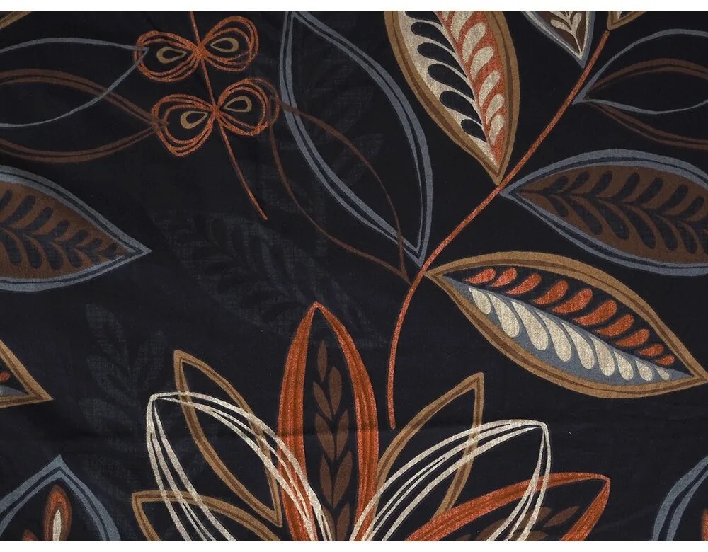 B.E.S. Petrovice Flanelové obliečky Nočné lístie, 140 x 200 cm, 70 x 90 cm