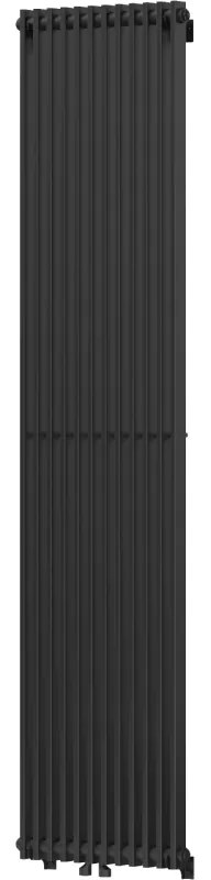 Mexen Kansas, vykurovacie teleso 1800 x 420 mm, 975 W, čierna, W204-1800-420-00-70