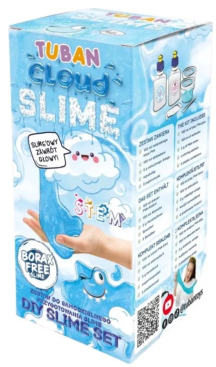 Tuban DIY Slime Sada na výrobu slizu Obláčik