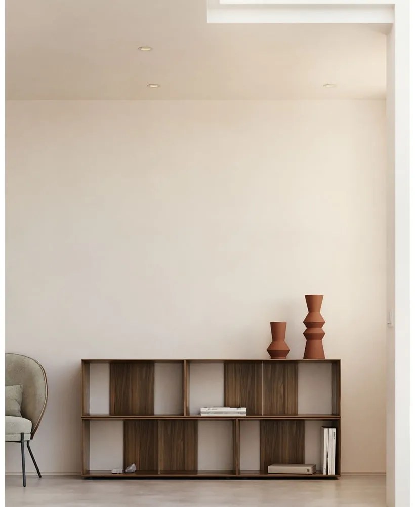 Modulárny policový systém v dekore duba v prírodnej farbe 4 ks 168x76 cm Litto – Kave Home