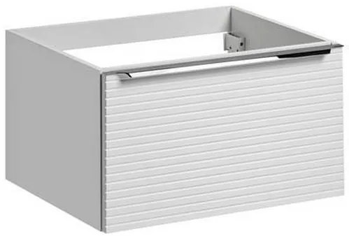 Kúpeľňová skrinka CMD LEONARDO WHITE 82-60-B-1S biela/biela