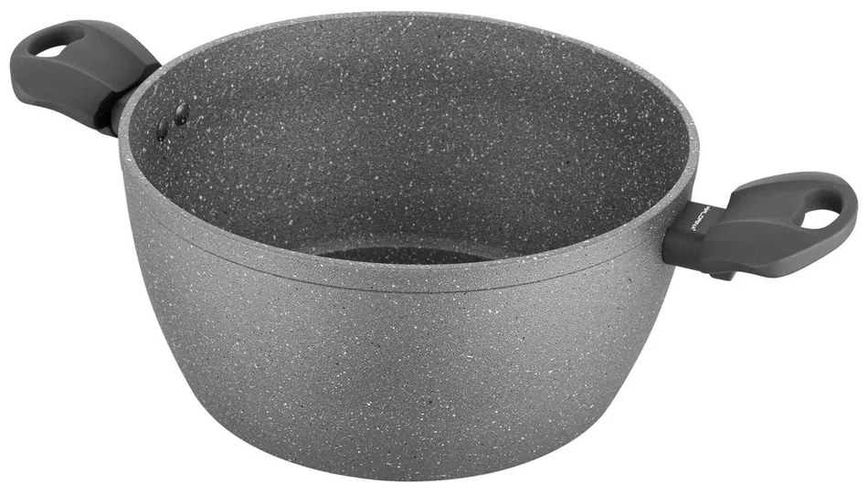 Florina Hrniec s pokrievkou Lava Stone MG, 24 cm, 4 l, šedá, pr. 24 cm