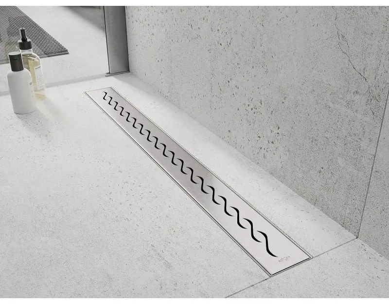 Mexen Flat 360 ° M18 rotačný lineárny odtok 80 cm chróm - 1023080-40