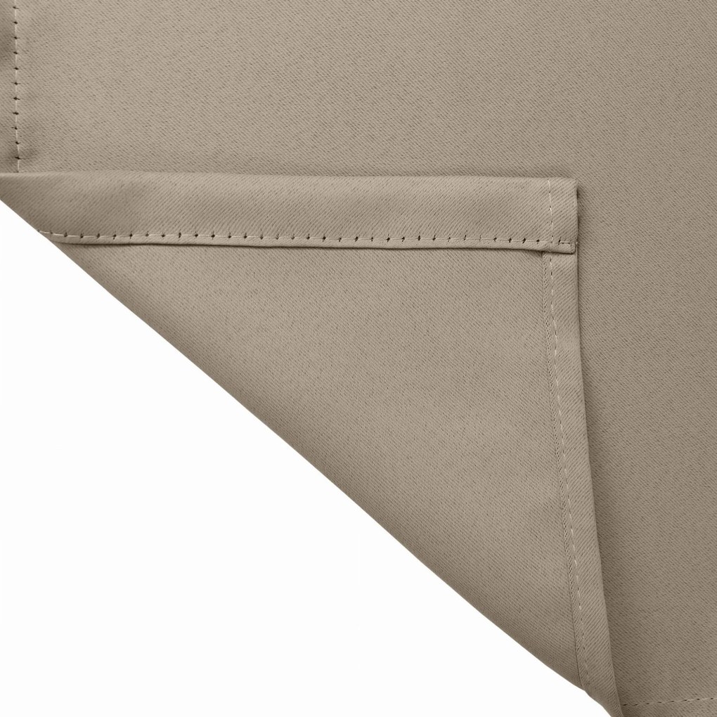 Zatemňovací záves BELLA 135 x 250 cm - tmavo béžový