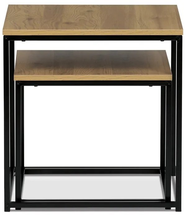 Autronic BONTEC Odkladací stolík 50x50cm, mdf, divoký dub, AF-076 OAK Farba: Prírodné