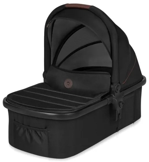 Lionelo - Kombinovaný kočík 3 v 1 AMBER Black Silver