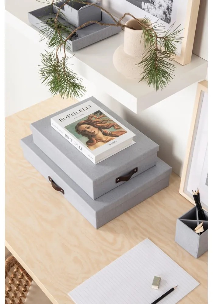 Kartónový organizér na dokumenty Oskar – Bigso Box of Sweden