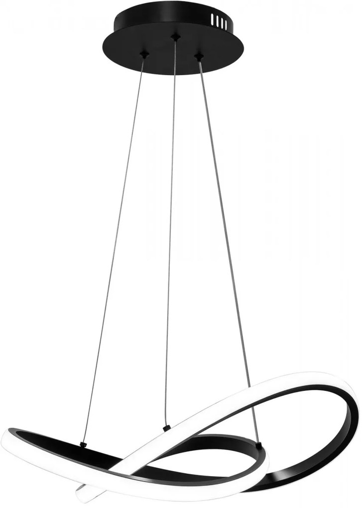 TooLight Stropné svietidlo Ring LED čierne