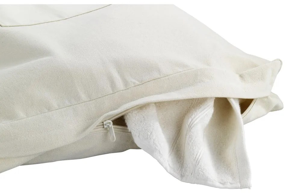 Béžový závesný kôš na bielizeň Wenko Door Laundry, 65 l