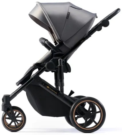 KINDERKRAFT SELECT - Kombinovaný kočík 3v1 PRIME 2 Premium Shadow grey