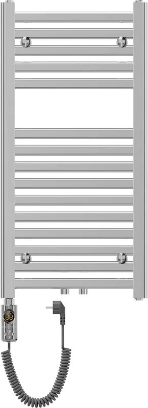 Mexen Hades, elektrické vykurovacie teleso 800 x 400 mm, 300 W, chrómová, W104-0800-400-2300-01