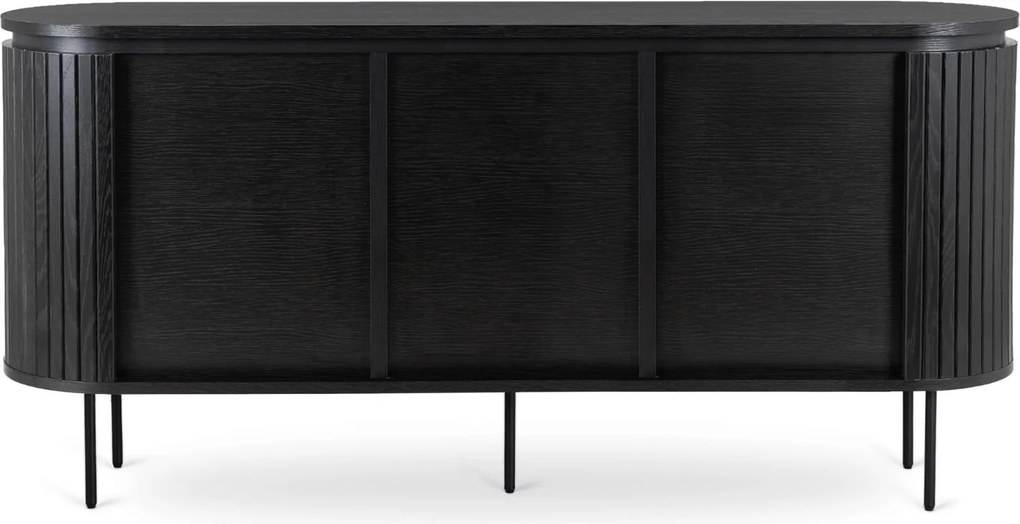 Komoda Beck 160 cm čierna