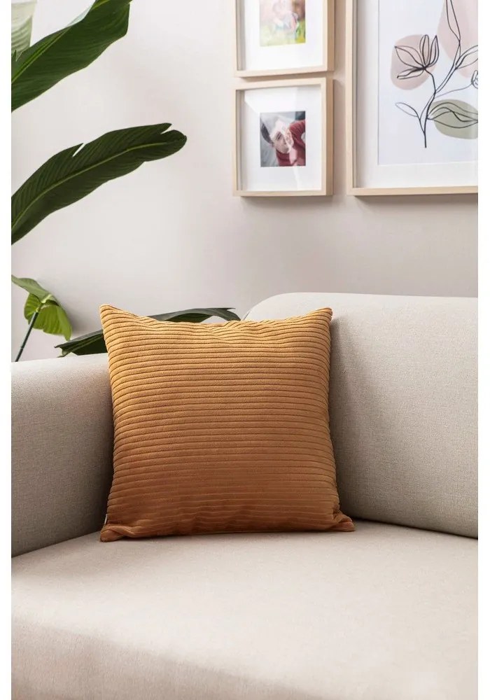 Menčestrové obliečky na vankúše v súprave 2 ks 43x43 cm – Mioli Decor