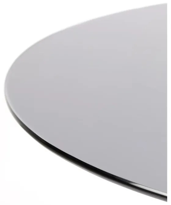 Okrúhly jedálenský stôl so sklenenou doskou ø 104 cm Floris – White Label
