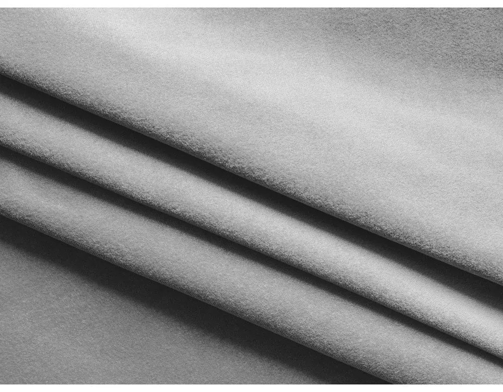 Sivá čalúnená dvojlôžková posteľ s úložným priestorom s roštom 140x200 cm Kiana – Makamii