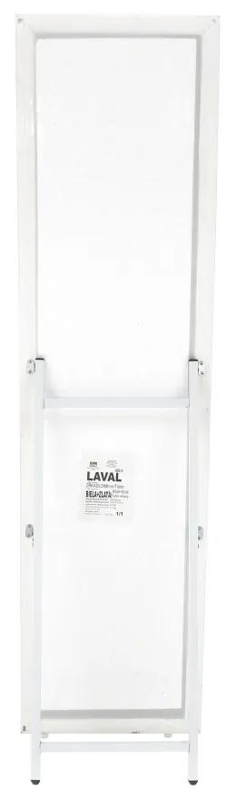 Stojace zrkadlo Laval - biela / zlatá