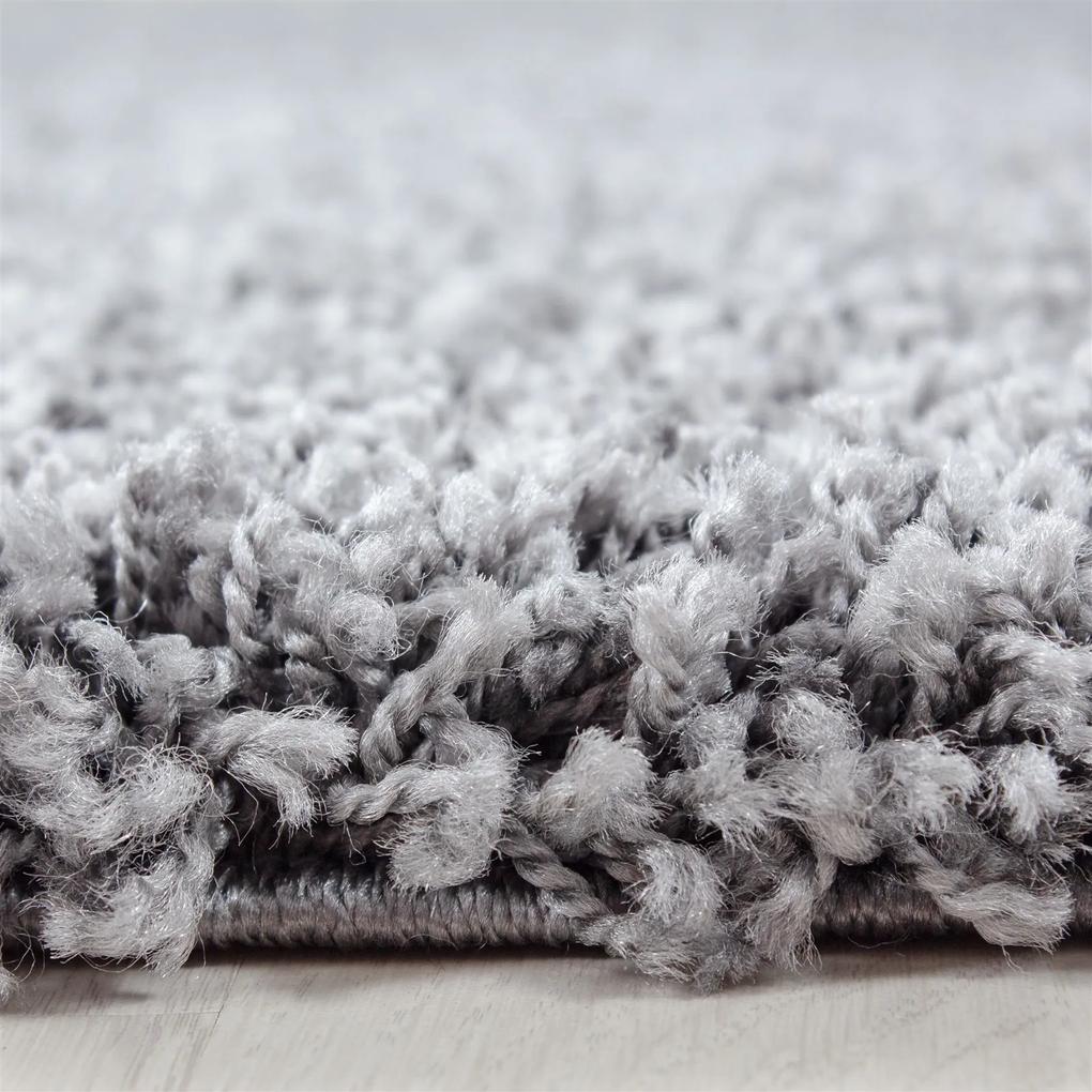 Ayyildiz Kusový koberec LIFE 1500, Okrúhly, Svetlá Sivá Rozmer koberca: 120 cm KRUH