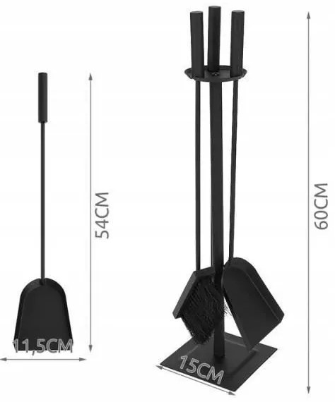 Krbové náradie nerez 4 ks