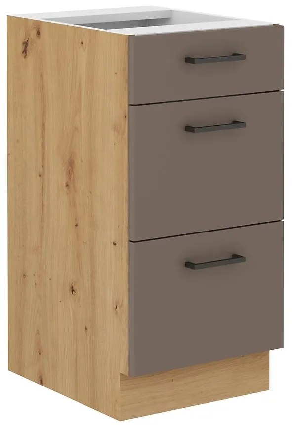 Skrinka do kuchyne Bolonia trufel/artisan 40d 3s bb