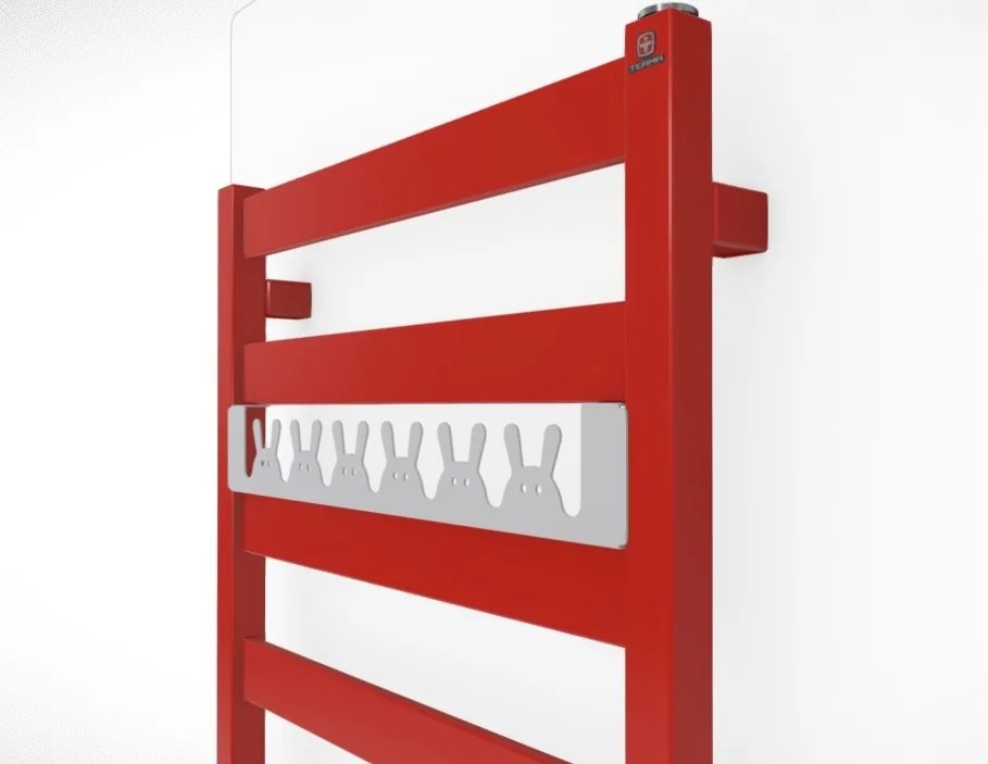 Terma Vivo 1390x400 vodný/elektrický radiátor White Matt ZS