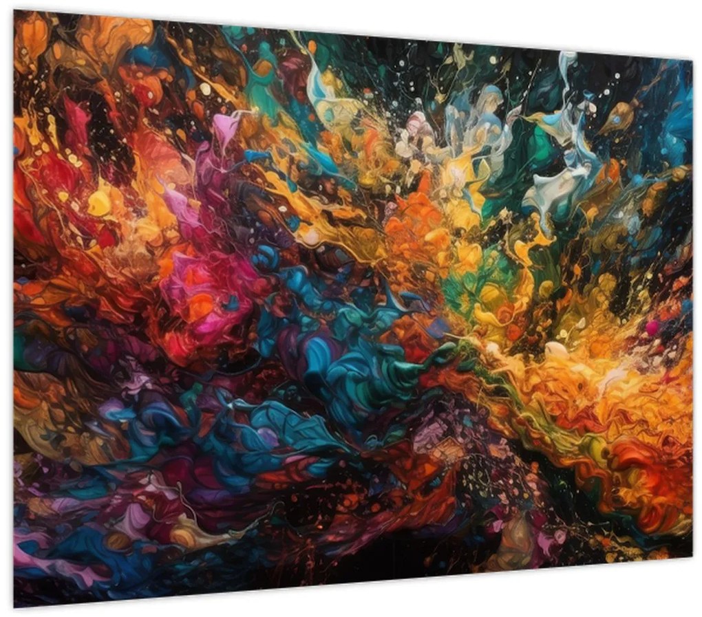Obraz - Farebná abstrakcia II. (70x50 cm)