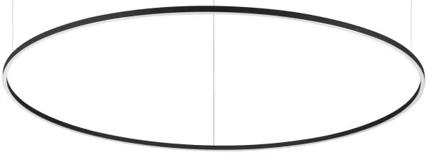 Ideal Lux - LED závesné svietidlo na lanku ORACLE LED/83W/230V 3000K pr. 150 cm čierna