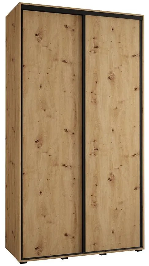 Skriňa 45 Canaris 1 130 artisan/čierna