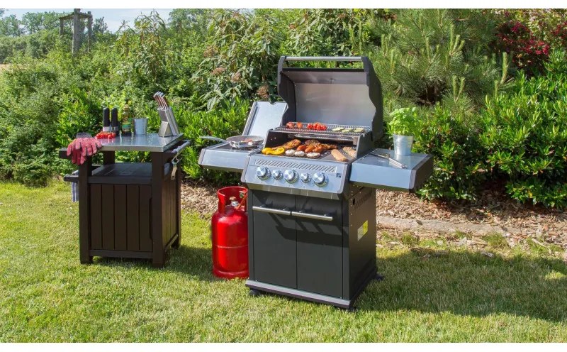G21 Plynový gril G21 Costarica BBQ Premium line, 5 horákov + zadarmo redukčný ventil