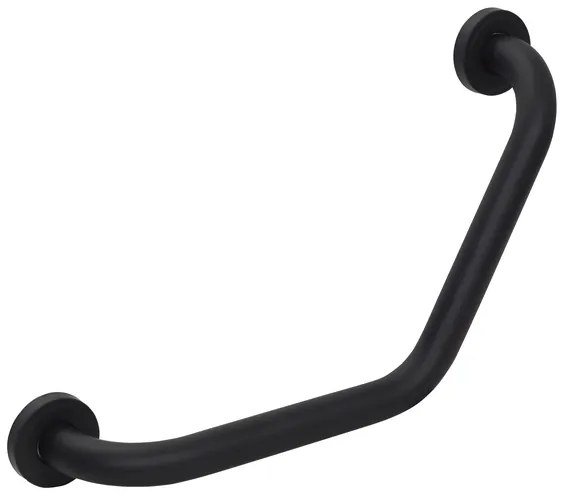 BISK Erga Niagara, zahnuté nerezové madlo 457 mm, čierna matná, ERG-08371