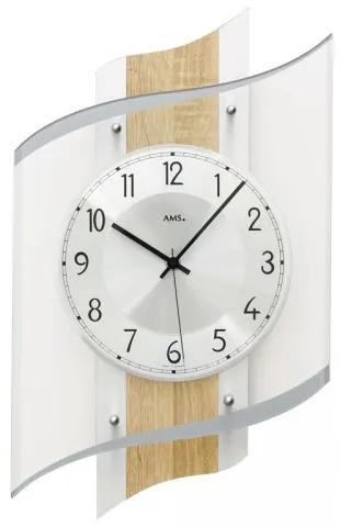 Dizajnové nástenné hodiny 5520 AMS 48cm