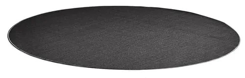 Okrúhly koberec ALVIN, Ø 3500 mm, čierny
